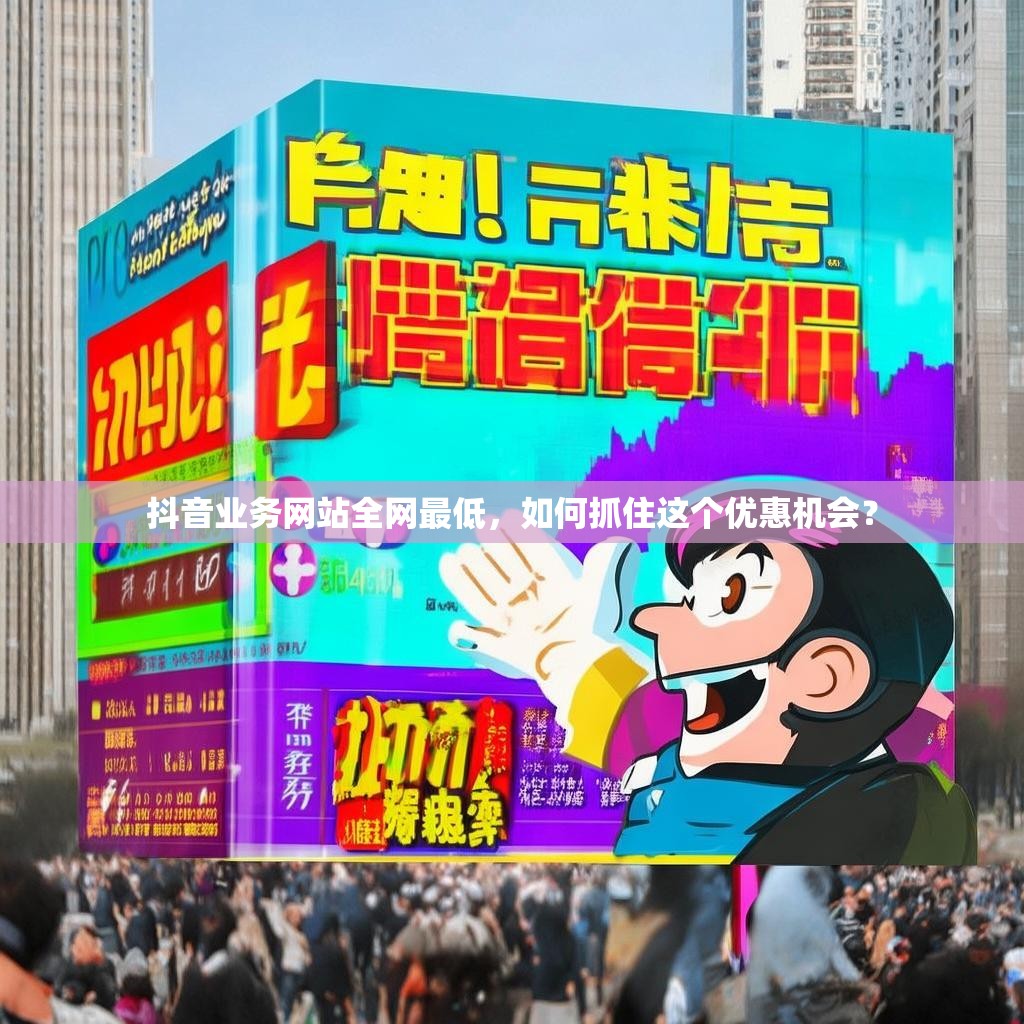 抖音业务网站全网最低，如何抓住这个优惠机会？