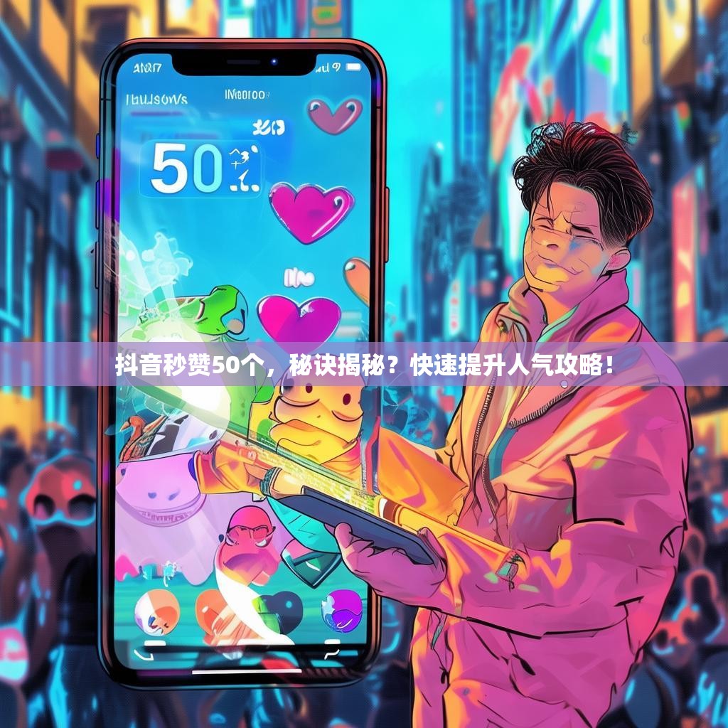 抖音秒赞50个，秘诀揭秘？快速提升人气攻略！