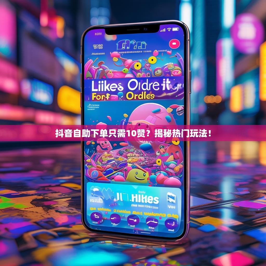抖音自助下单只需10赞？揭秘热门玩法！