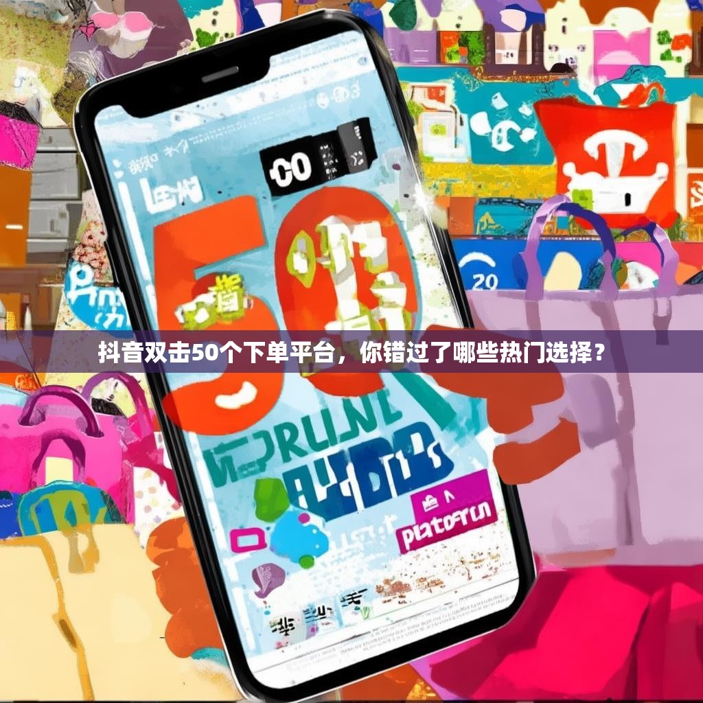 抖音双击50个下单平台，你错过了哪些热门选择？