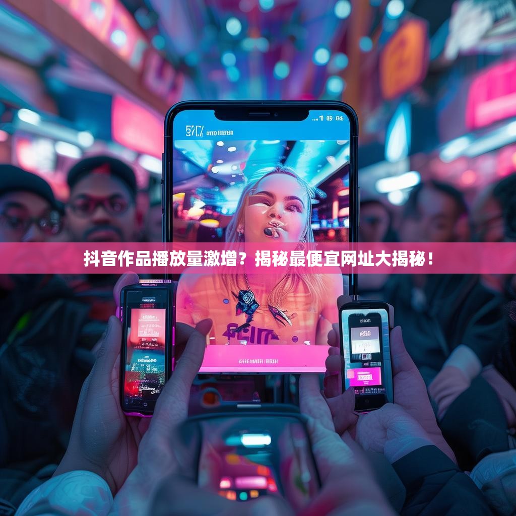 抖音作品播放量激增？揭秘最便宜网址大揭秘！
