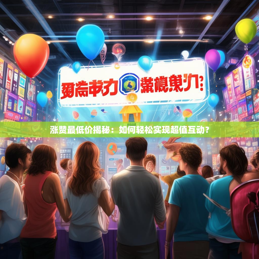 涨赞最低价揭秘：如何轻松实现超值互动？