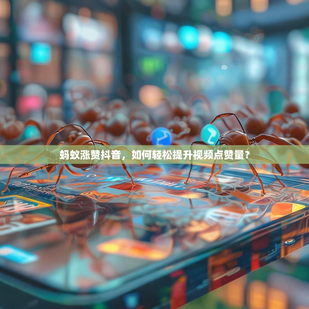 蚂蚁涨赞抖音，如何轻松提升视频点赞量？