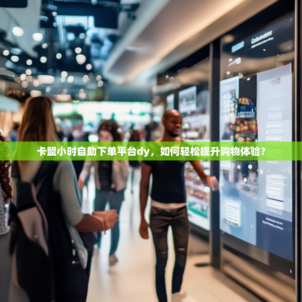 卡盟小时自助下单平台dy，如何轻松提升购物体验？