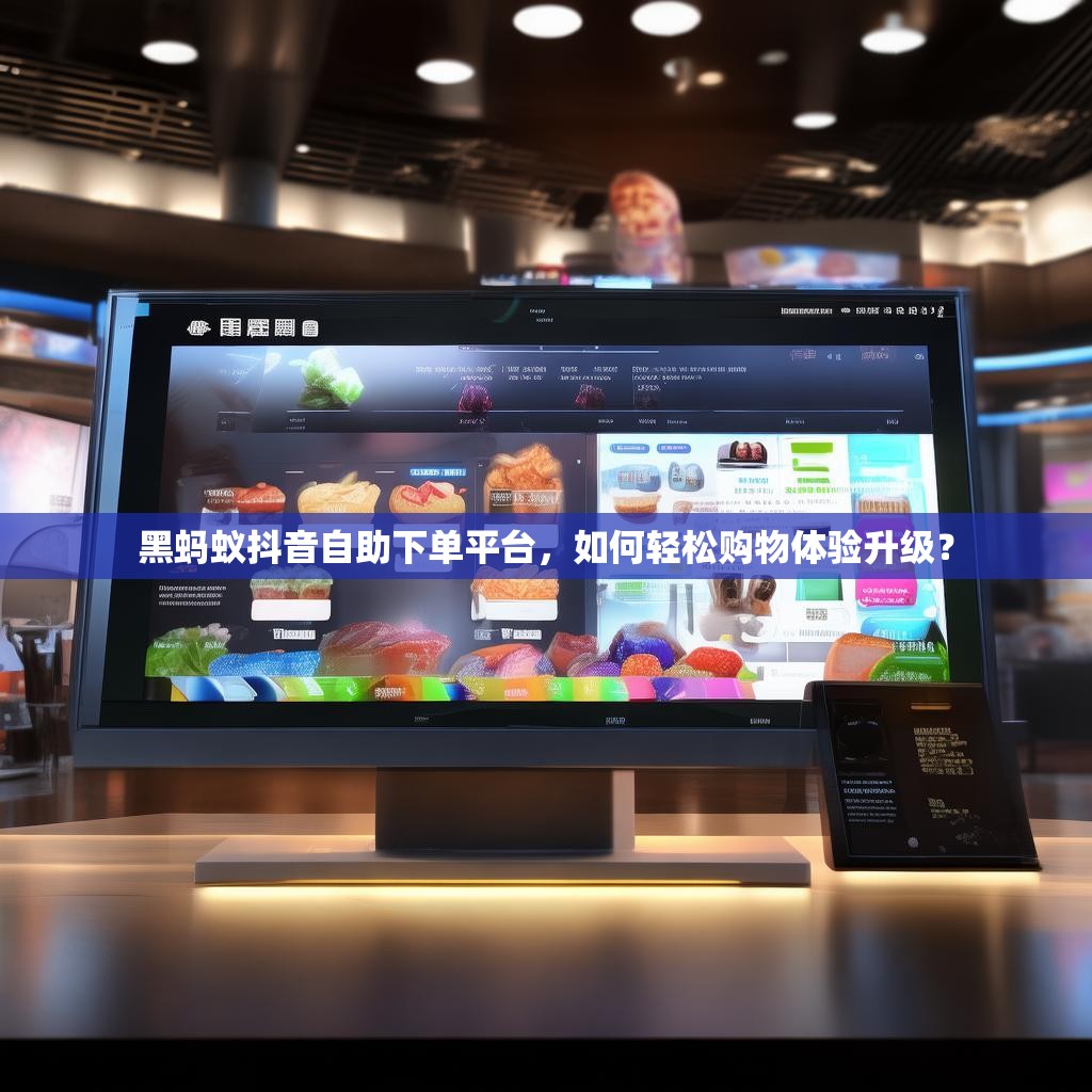 黑蚂蚁抖音自助下单平台，如何轻松购物体验升级？