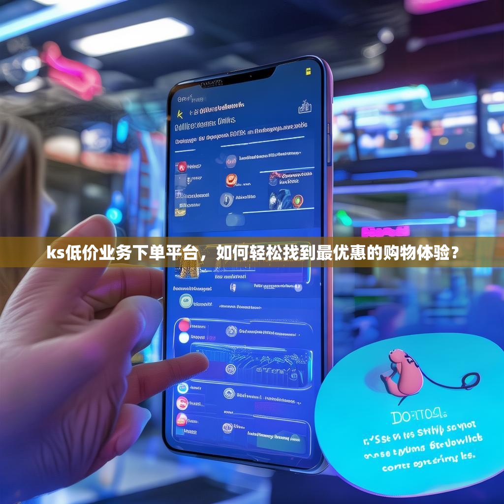 ks低价业务下单平台，如何轻松找到最优惠的购物体验？