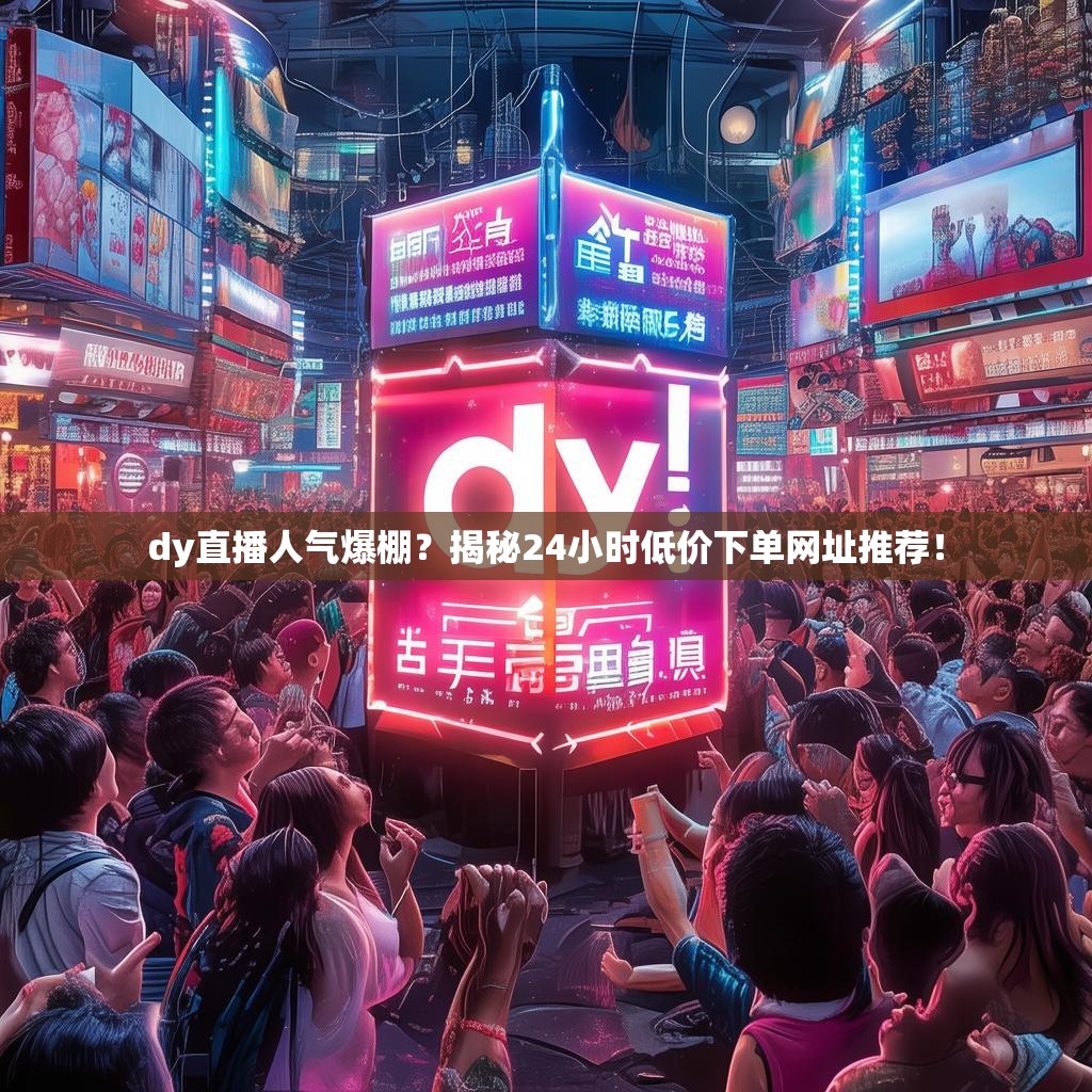 dy直播人气爆棚？揭秘24小时低价下单网址推荐！