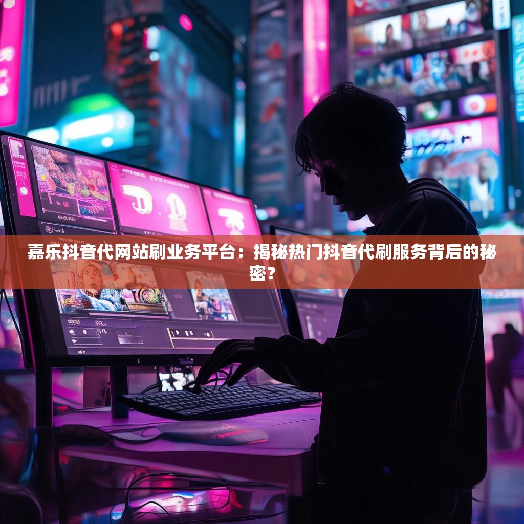 嘉乐抖音代网站刷业务平台：揭秘热门抖音代刷服务背后的秘密？