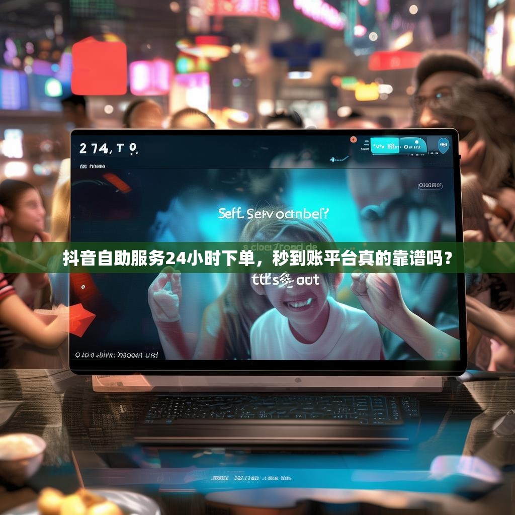 抖音自助服务24小时下单，秒到账平台真的靠谱吗？