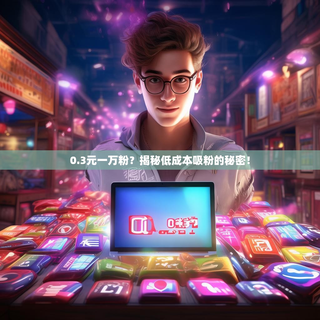 0.3元一万粉？揭秘低成本吸粉的秘密！