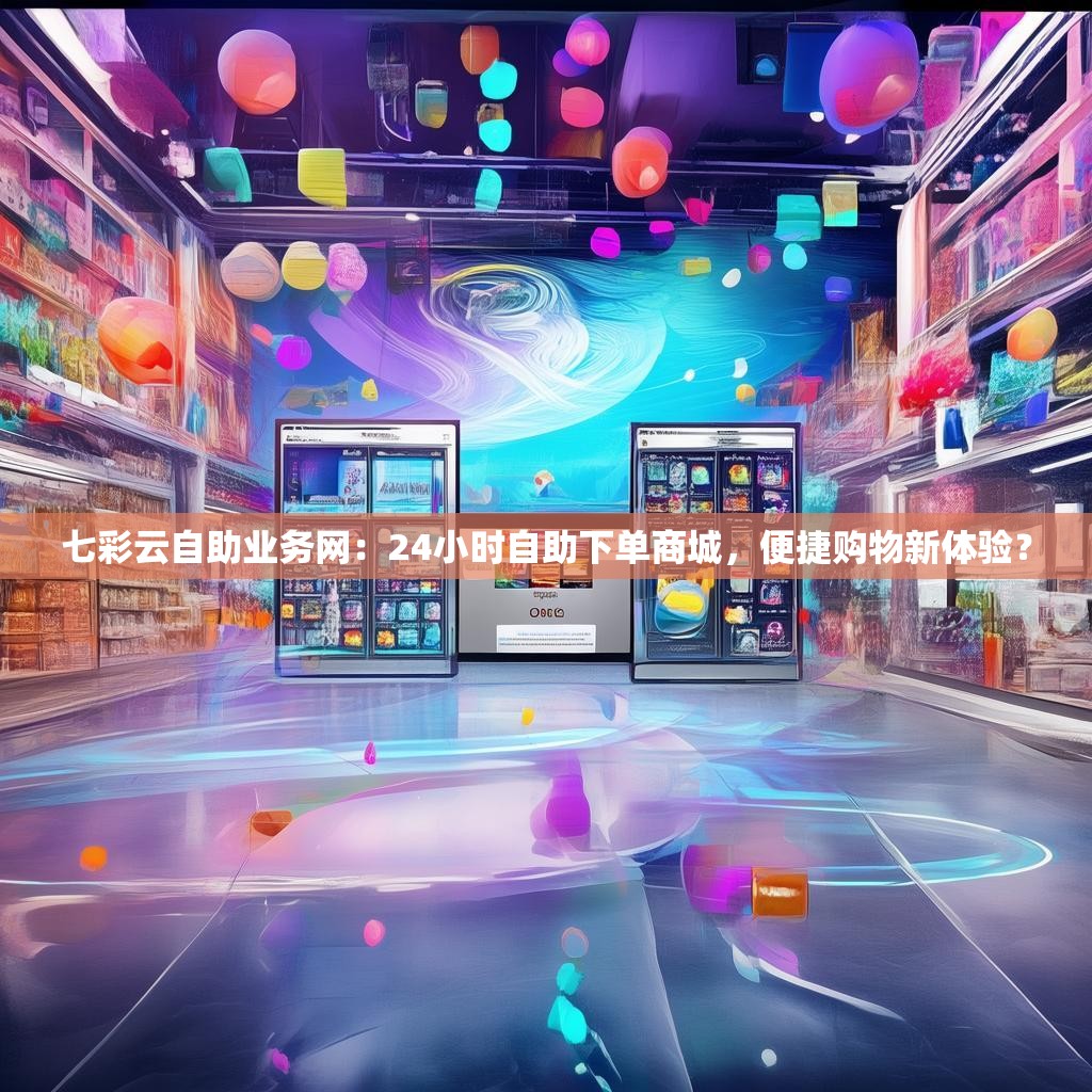 七彩云自助业务网：24小时自助下单商城，便捷购物新体验？