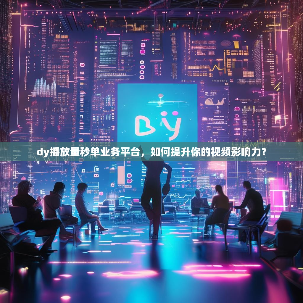 dy播放量秒单业务平台，如何提升你的视频影响力？