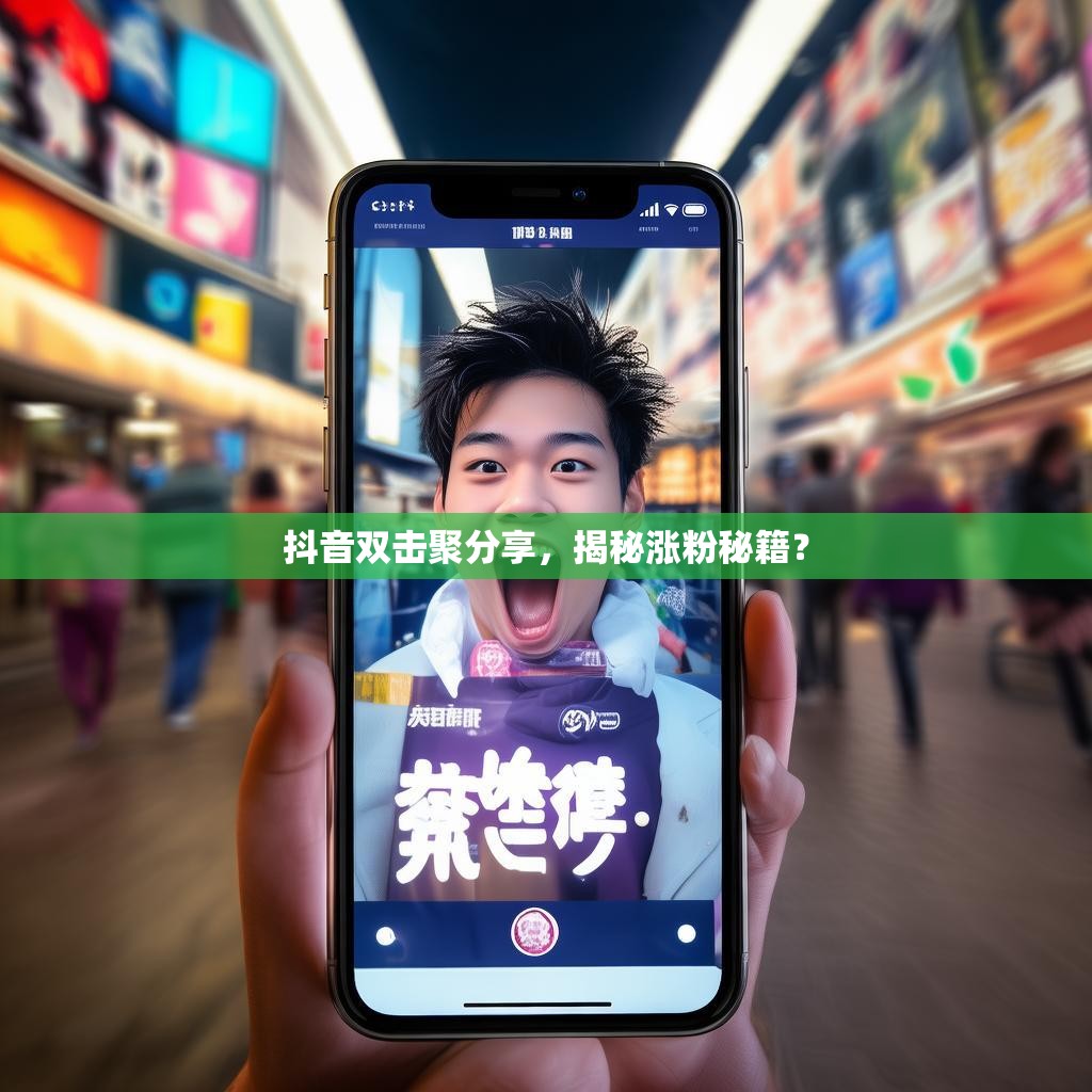 抖音双击聚分享，揭秘涨粉秘籍？
