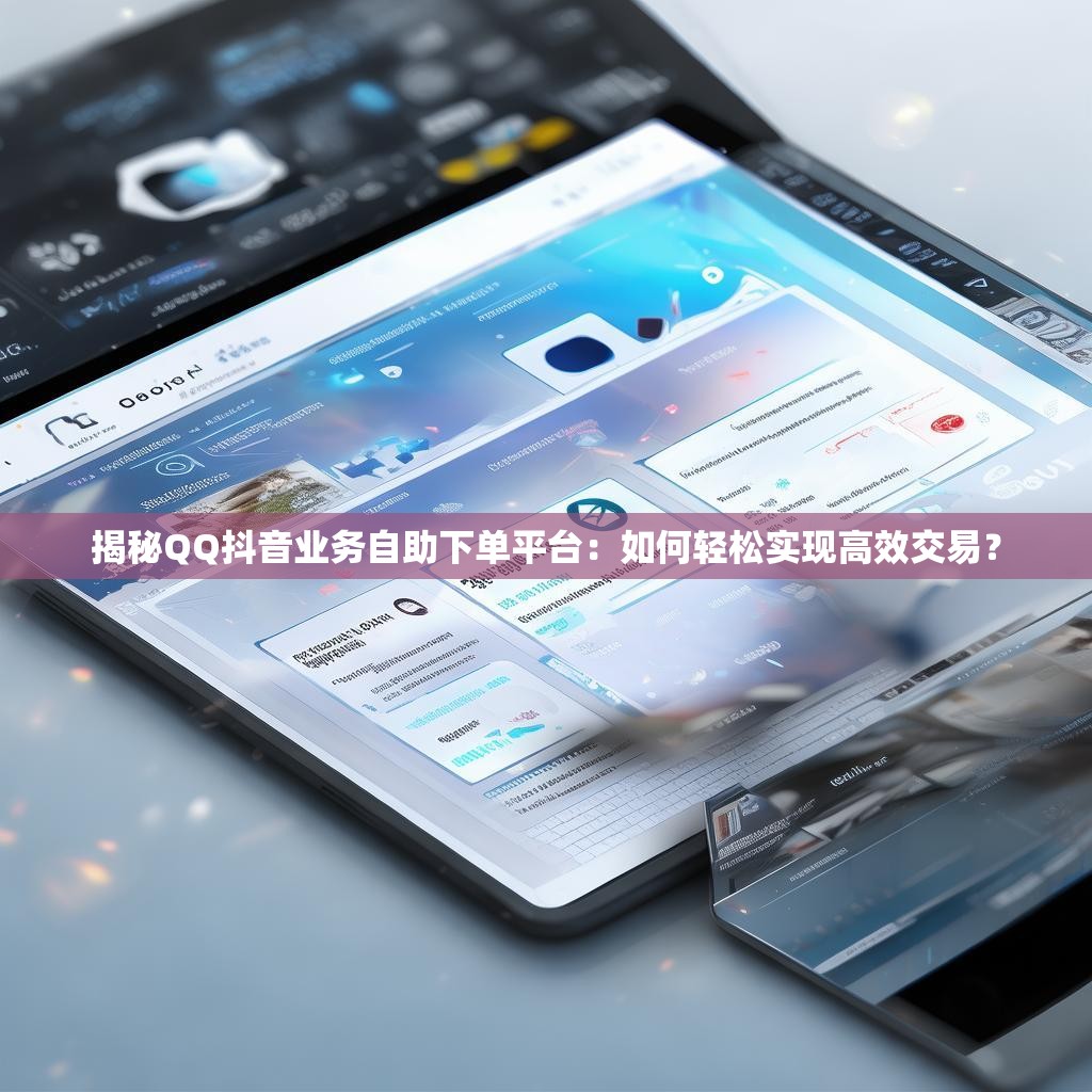 揭秘QQ抖音业务自助下单平台：如何轻松实现高效交易？