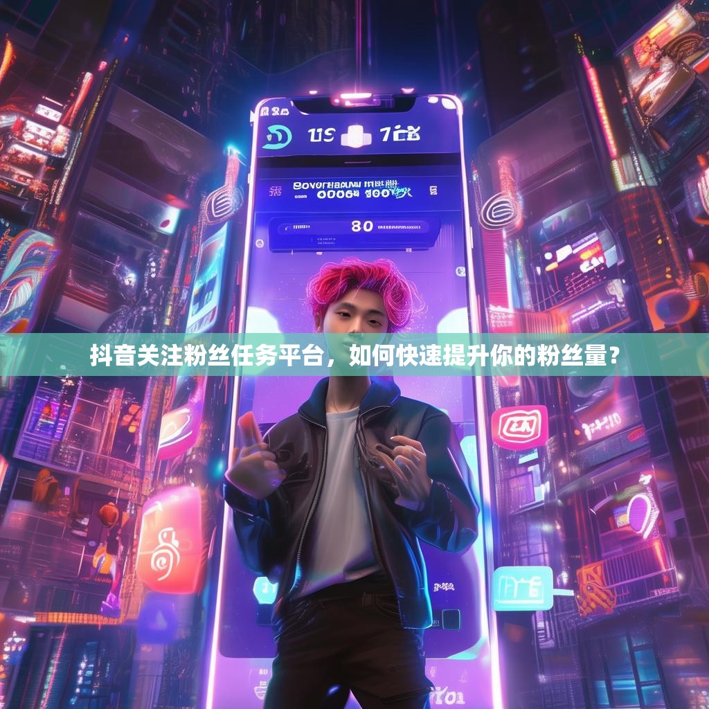 抖音关注粉丝任务平台，如何快速提升你的粉丝量？