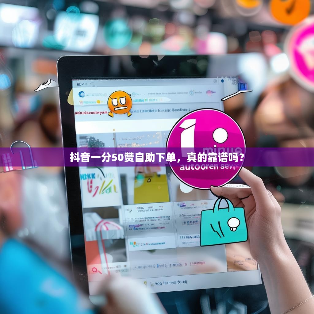 抖音一分50赞自助下单，真的靠谱吗？