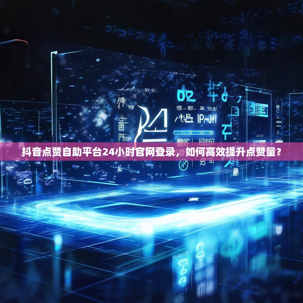 抖音点赞自助平台24小时官网登录，如何高效提升点赞量？