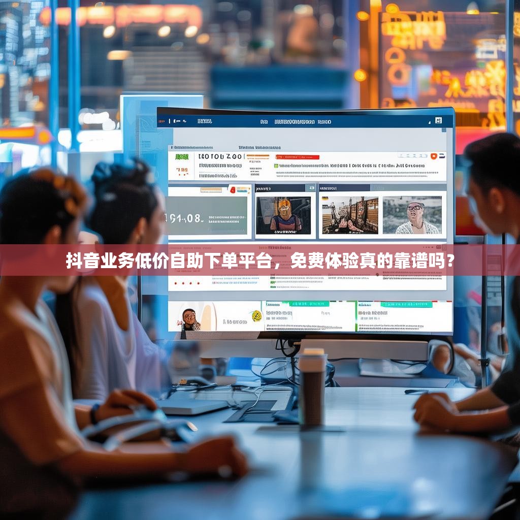 抖音业务低价自助下单平台，免费体验真的靠谱吗？