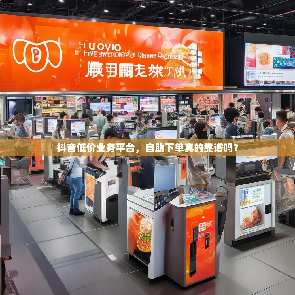 抖音低价业务平台，自助下单真的靠谱吗？