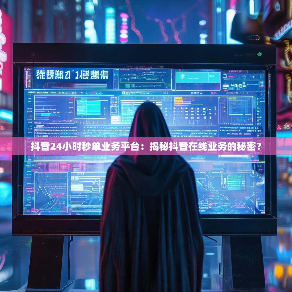 抖音24小时秒单业务平台：揭秘抖音在线业务的秘密？