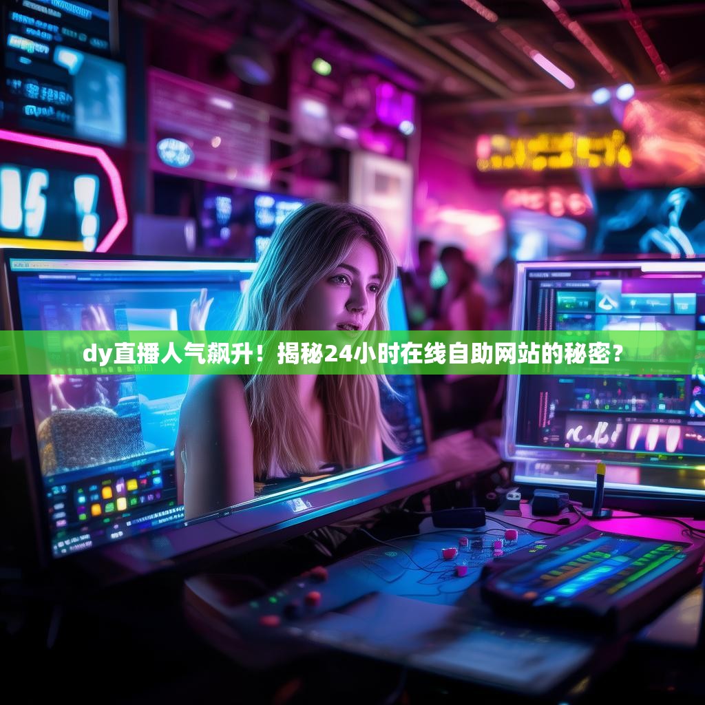 dy直播人气飙升！揭秘24小时在线自助网站的秘密？