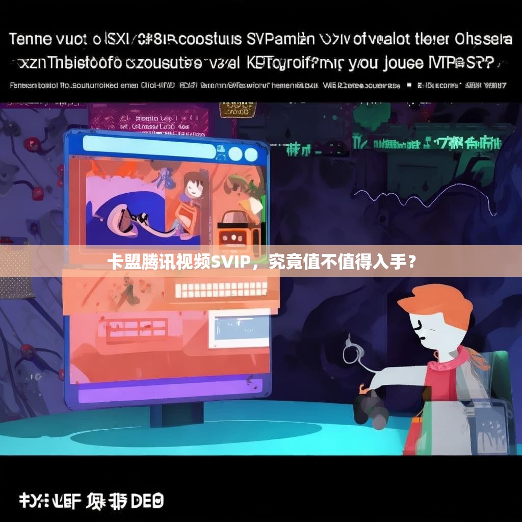 卡盟腾讯视频SVIP，究竟值不值得入手？
