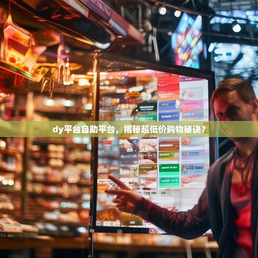 dy平台自助平台，揭秘超低价购物秘诀？