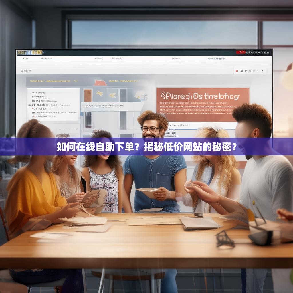 如何在线自助下单？揭秘低价网站的秘密？