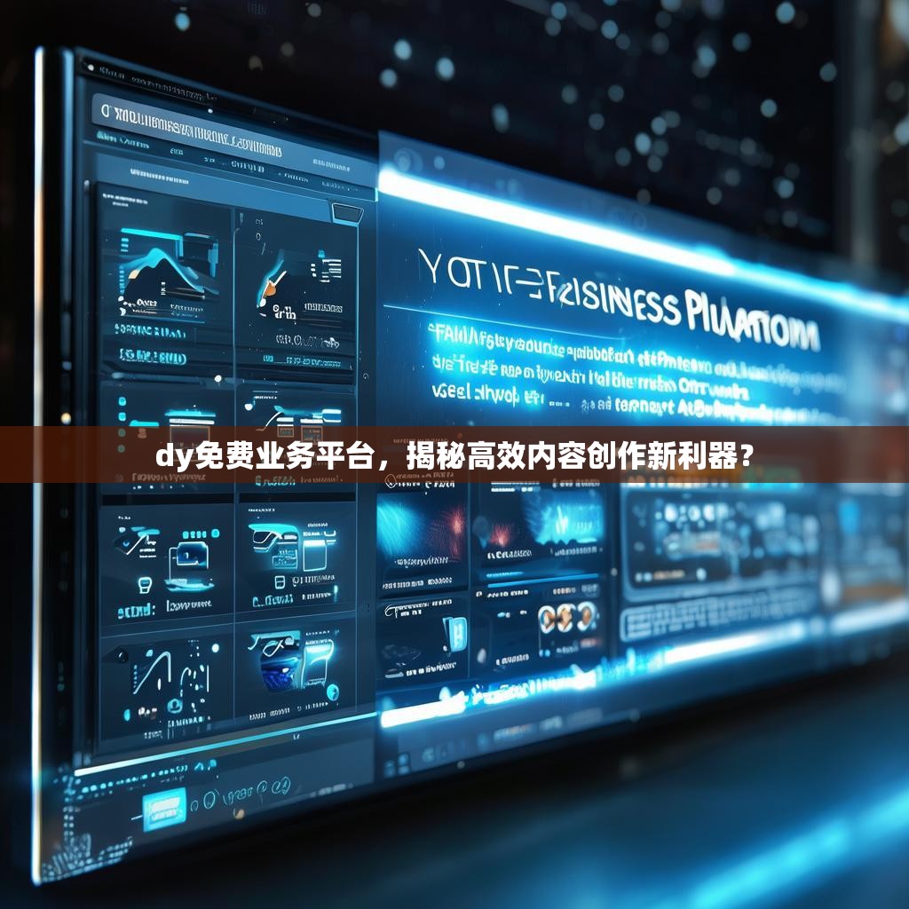dy免费业务平台，揭秘高效内容创作新利器？