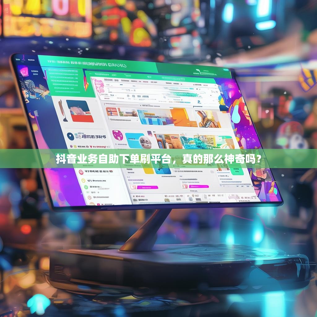 抖音业务自助下单刷平台，真的那么神奇吗？