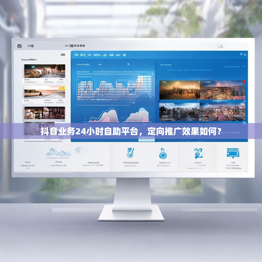 抖音业务24小时自助平台，定向推广效果如何？