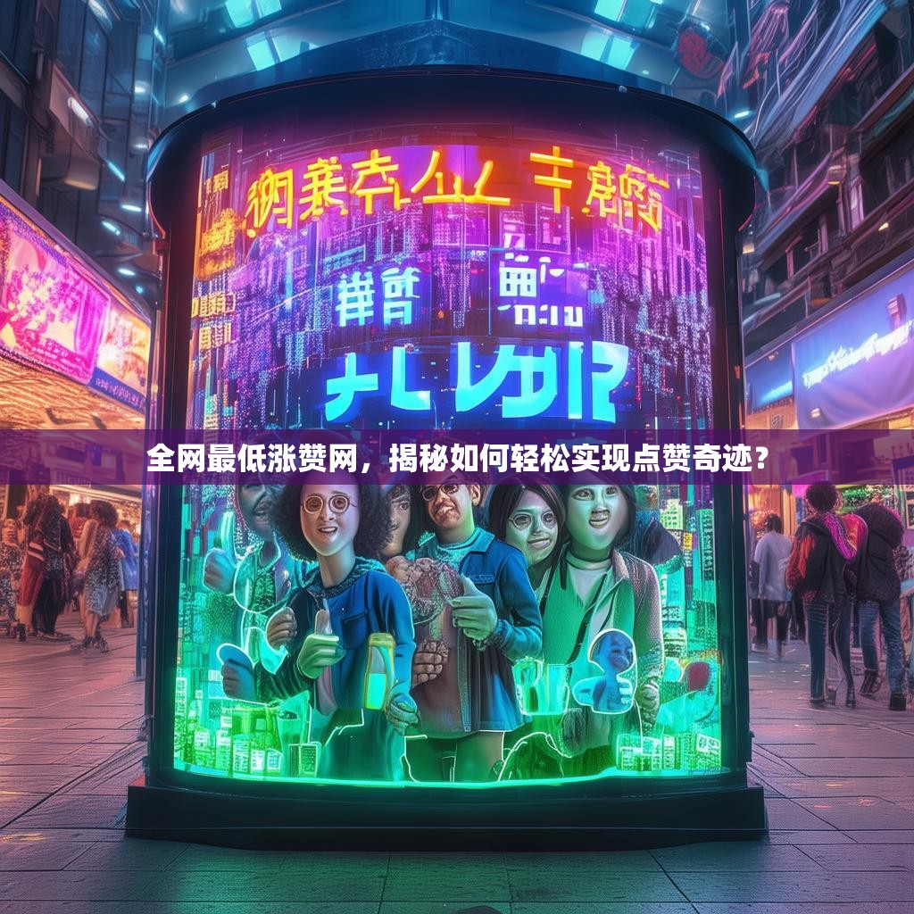全网最低涨赞网，揭秘如何轻松实现点赞奇迹？