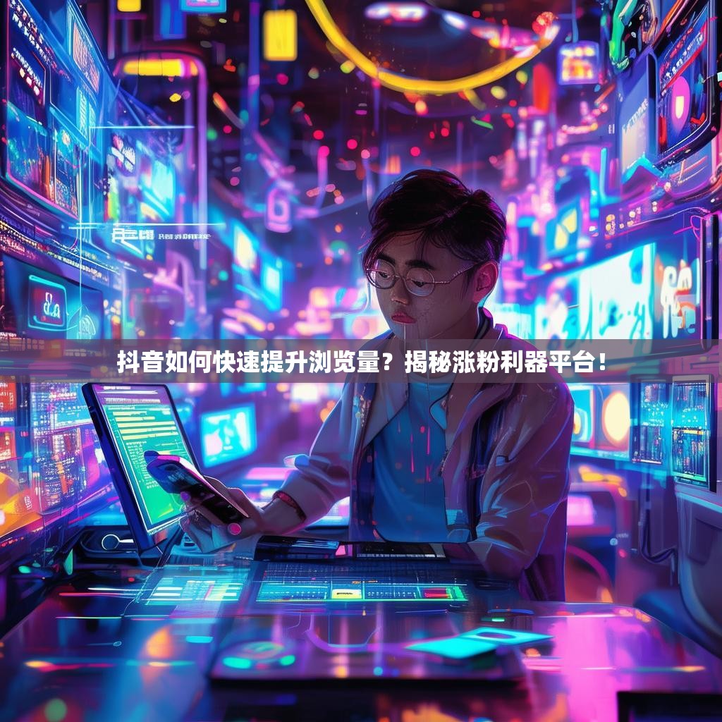 抖音如何快速提升浏览量？揭秘涨粉利器平台！