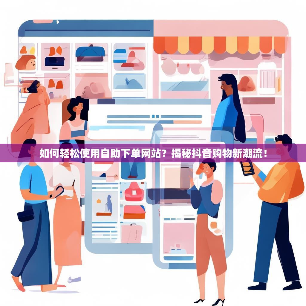 如何轻松使用自助下单网站？揭秘抖音购物新潮流！