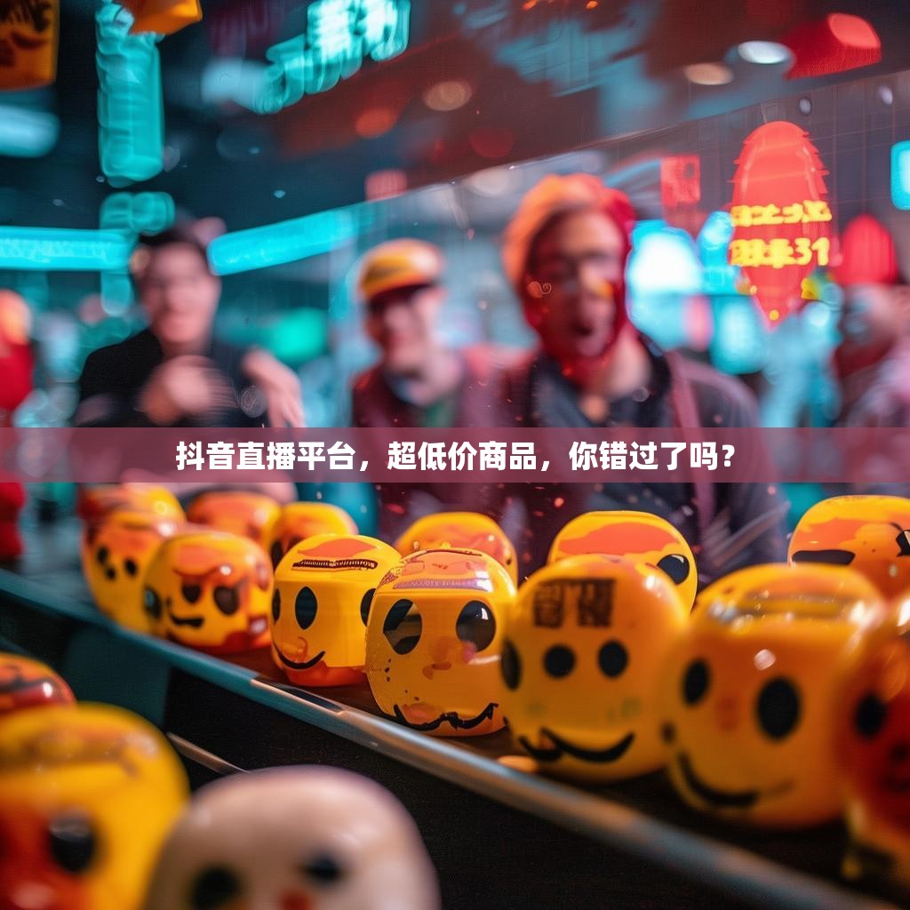 抖音直播平台，超低价商品，你错过了吗？