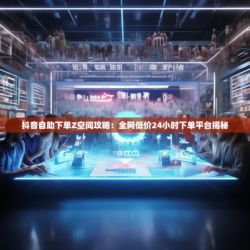 抖音自助下单Z空间攻略：全网低价24小时下单平台揭秘
