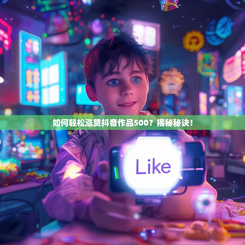 如何轻松涨赞抖音作品500？揭秘秘诀！