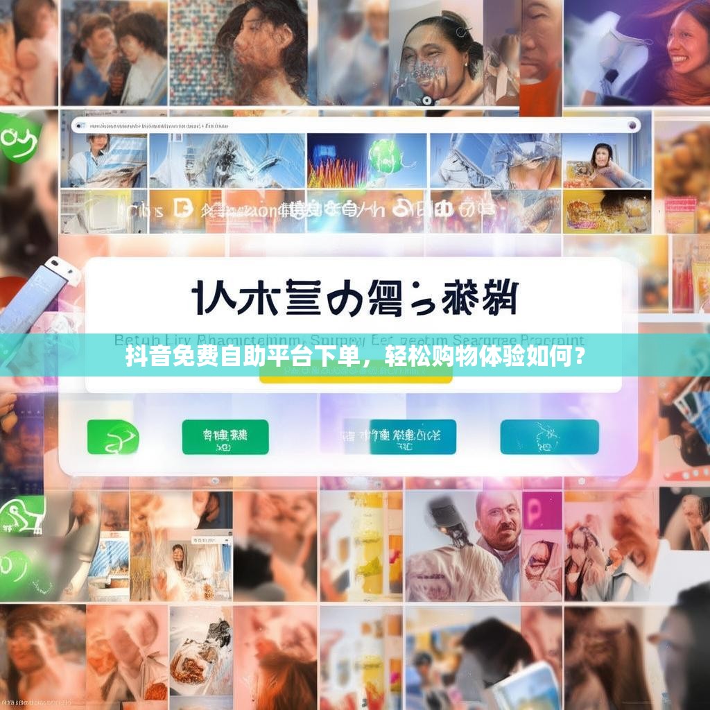 抖音免费自助平台下单，轻松购物体验如何？