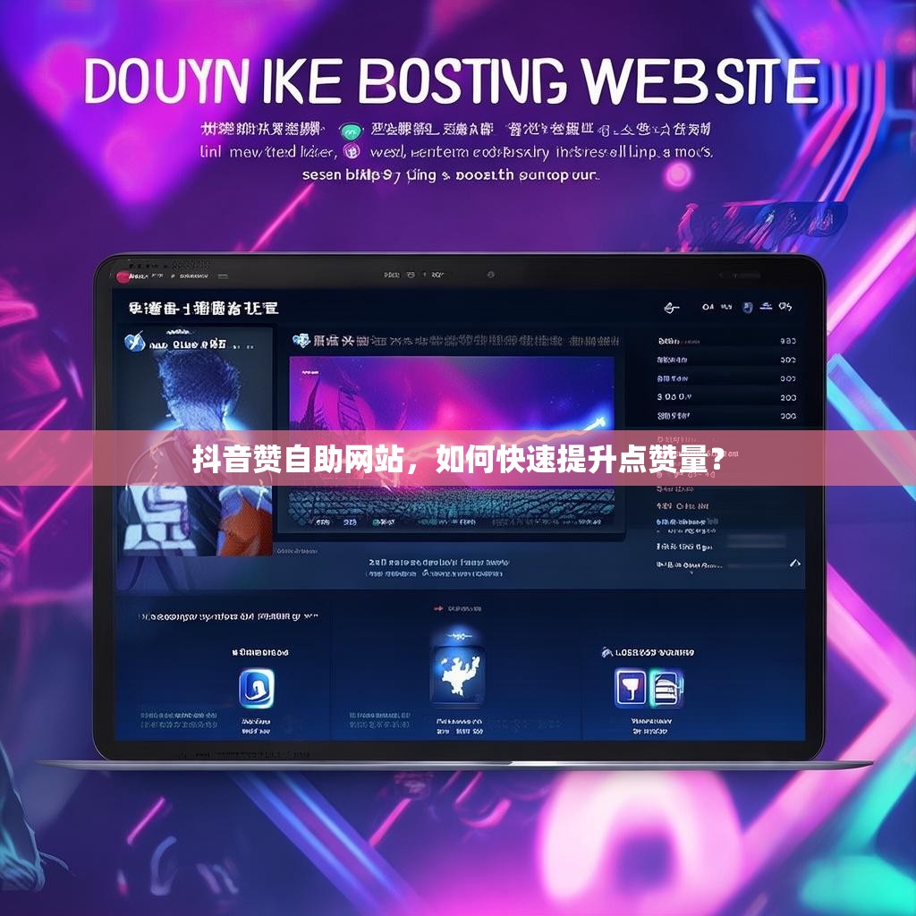 抖音赞自助网站，如何快速提升点赞量？