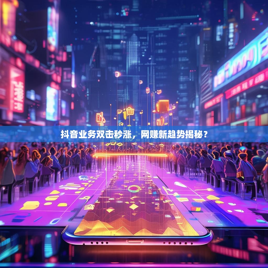 抖音业务双击秒涨，网赚新趋势揭秘？