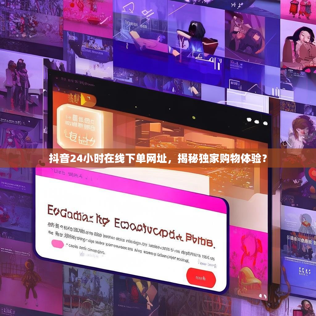 抖音24小时在线下单网址，揭秘独家购物体验？