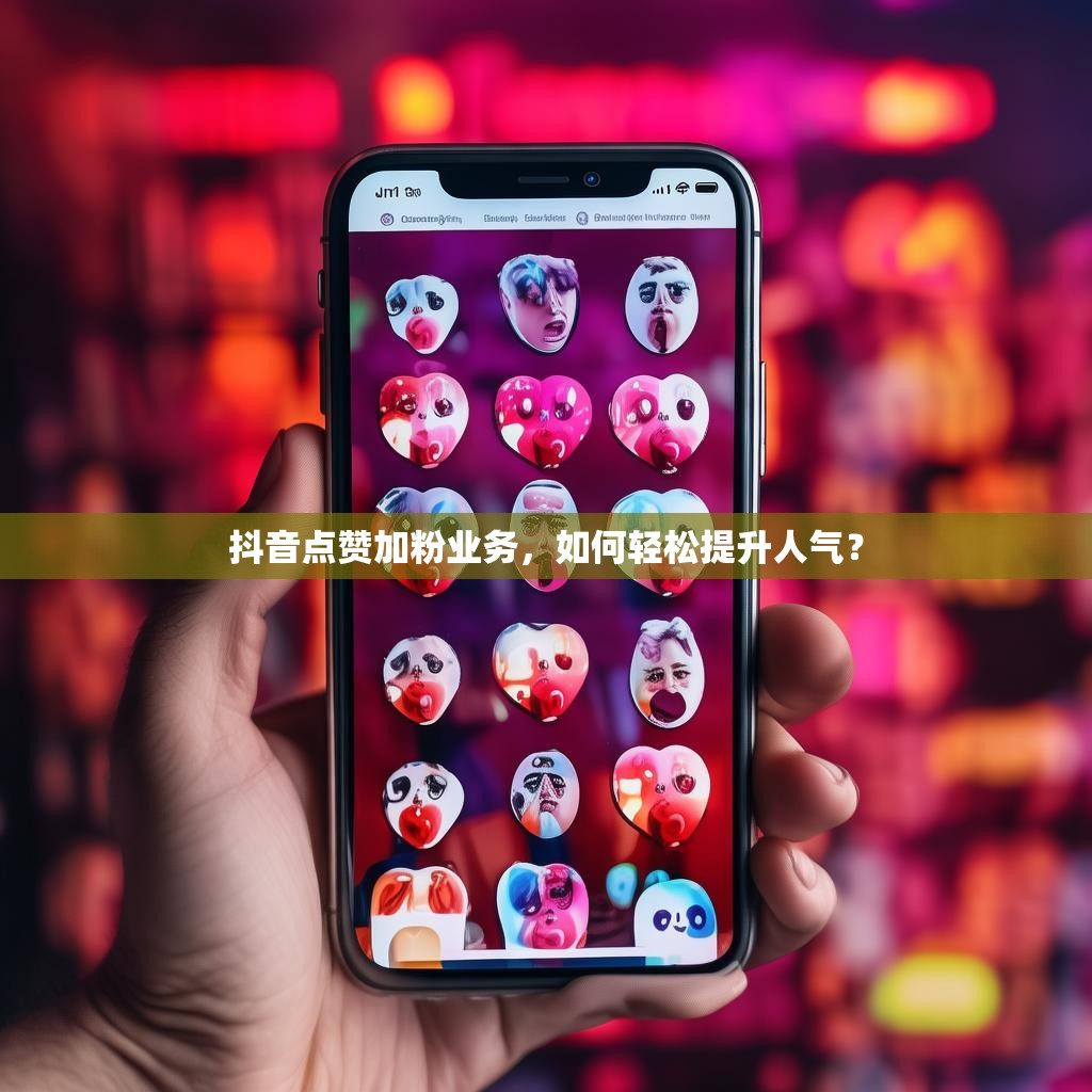 抖音点赞加粉业务，如何轻松提升人气？