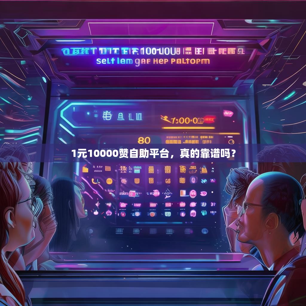 1元10000赞自助平台，真的靠谱吗？