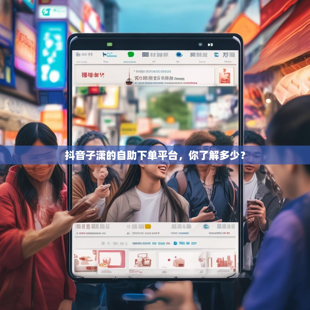 抖音子潇的自助下单平台，你了解多少？