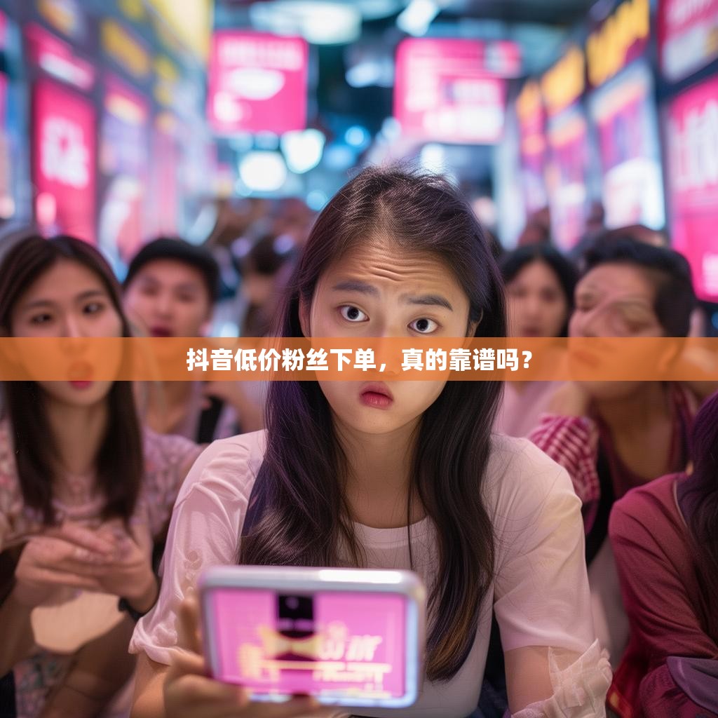 抖音低价粉丝下单，真的靠谱吗？