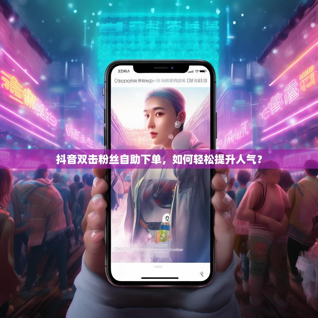 抖音双击粉丝自助下单，如何轻松提升人气？