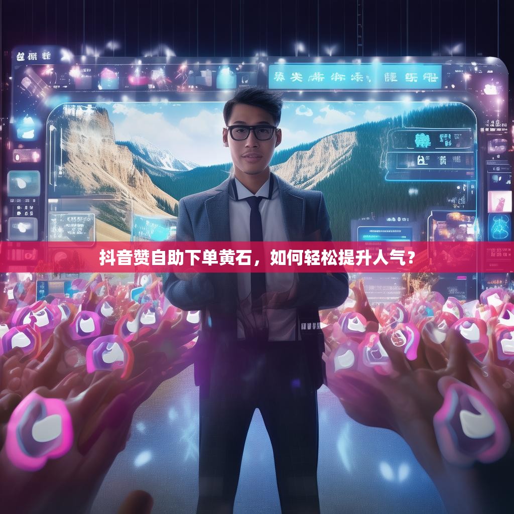 抖音赞自助下单黄石，如何轻松提升人气？