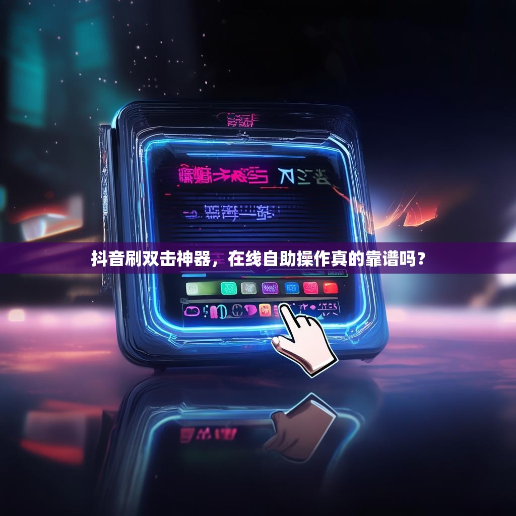 抖音刷双击神器，在线自助操作真的靠谱吗？