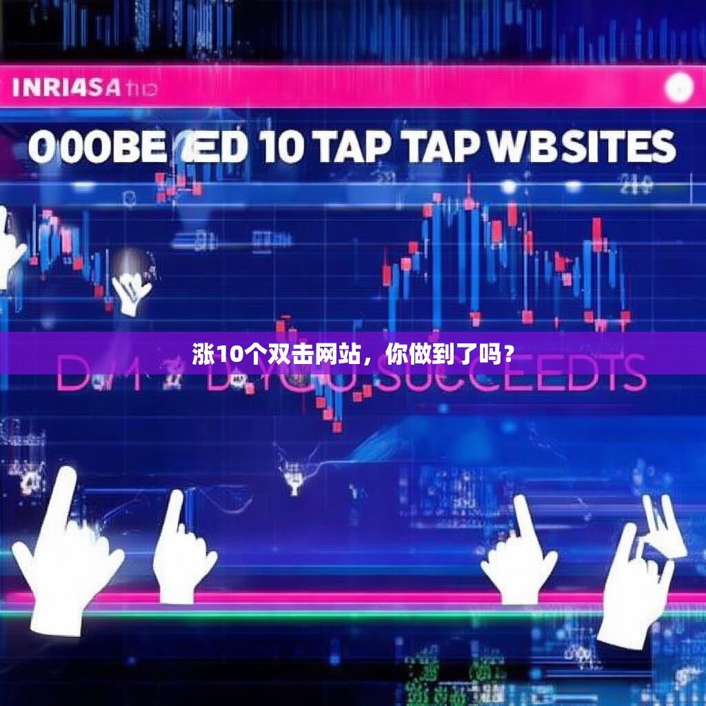 涨10个双击网站，你做到了吗？