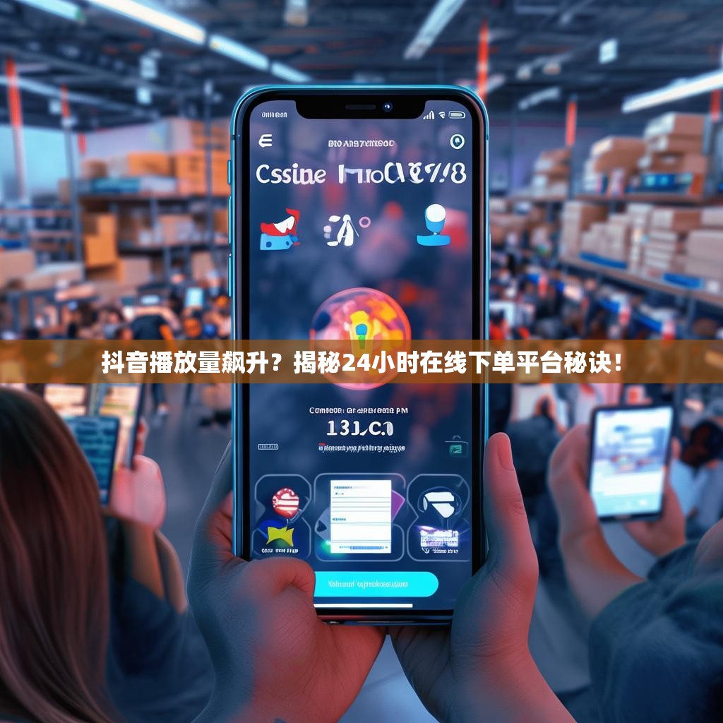 抖音播放量飙升？揭秘24小时在线下单平台秘诀！